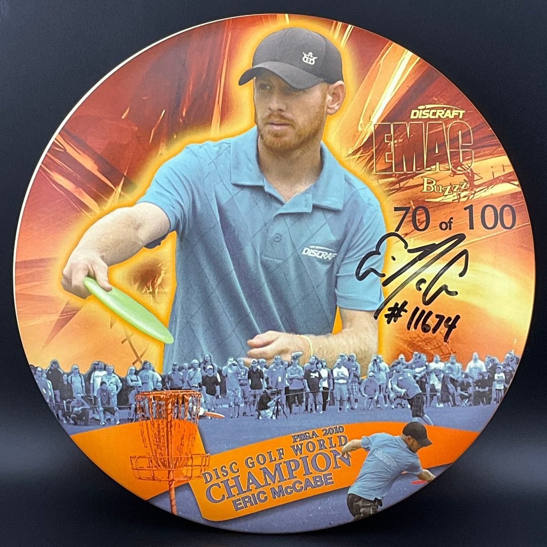 ESP Super Color Buzzz *Signed* - 2010 Eric McCabe World Champion LE Discraft