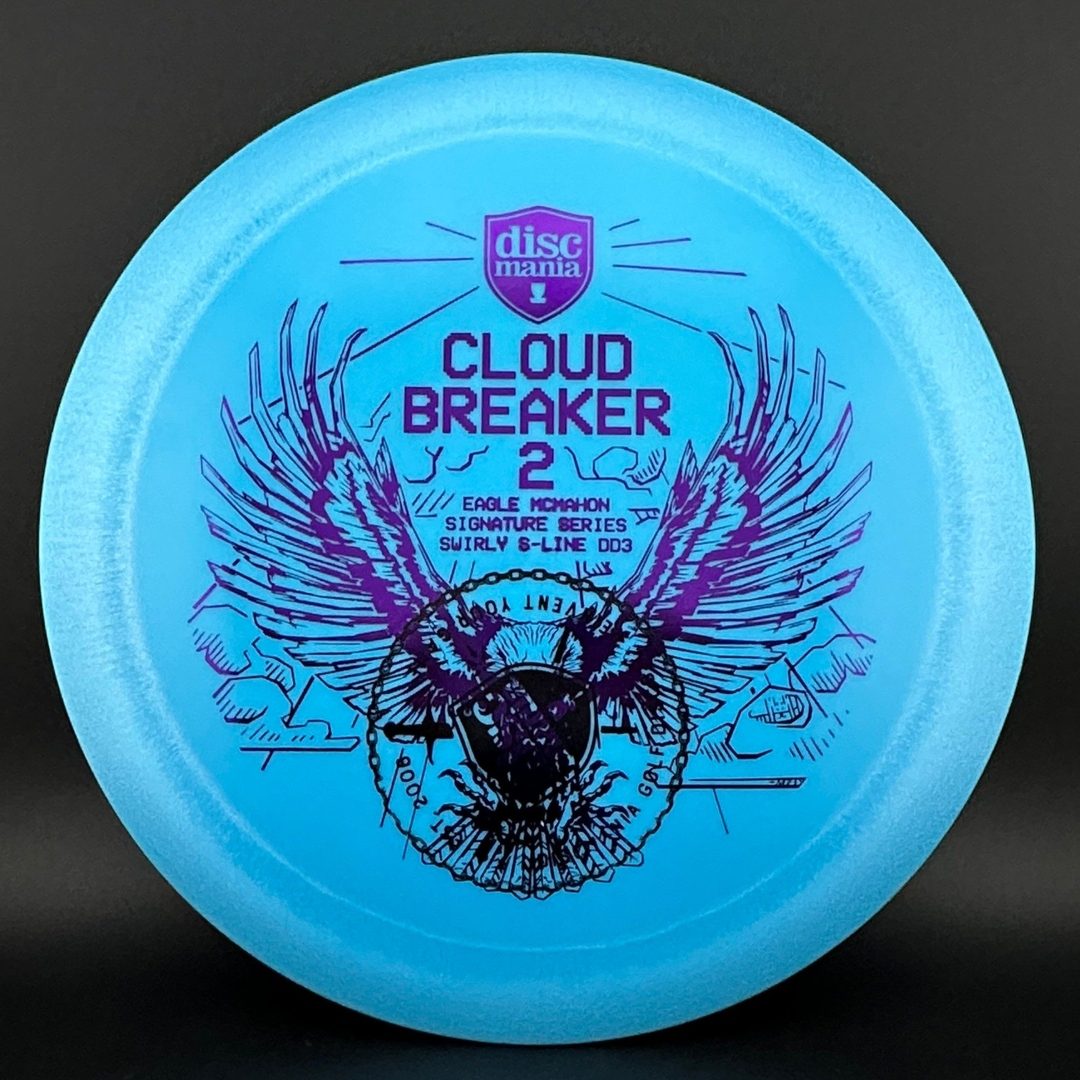 Swirly S-Line DD3 - Cloud Breaker 2 - Shield and Sword Stamp *Warehouse Stash* Discmania