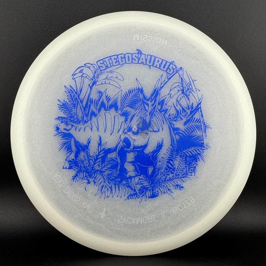 Glow Egg Shell Stegosaurus - Special Edition Dino Discs