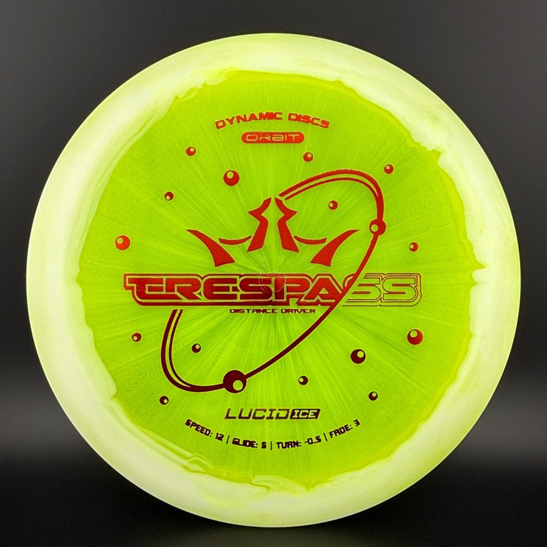 Lucid-Ice Orbit Trespass Dynamic Discs