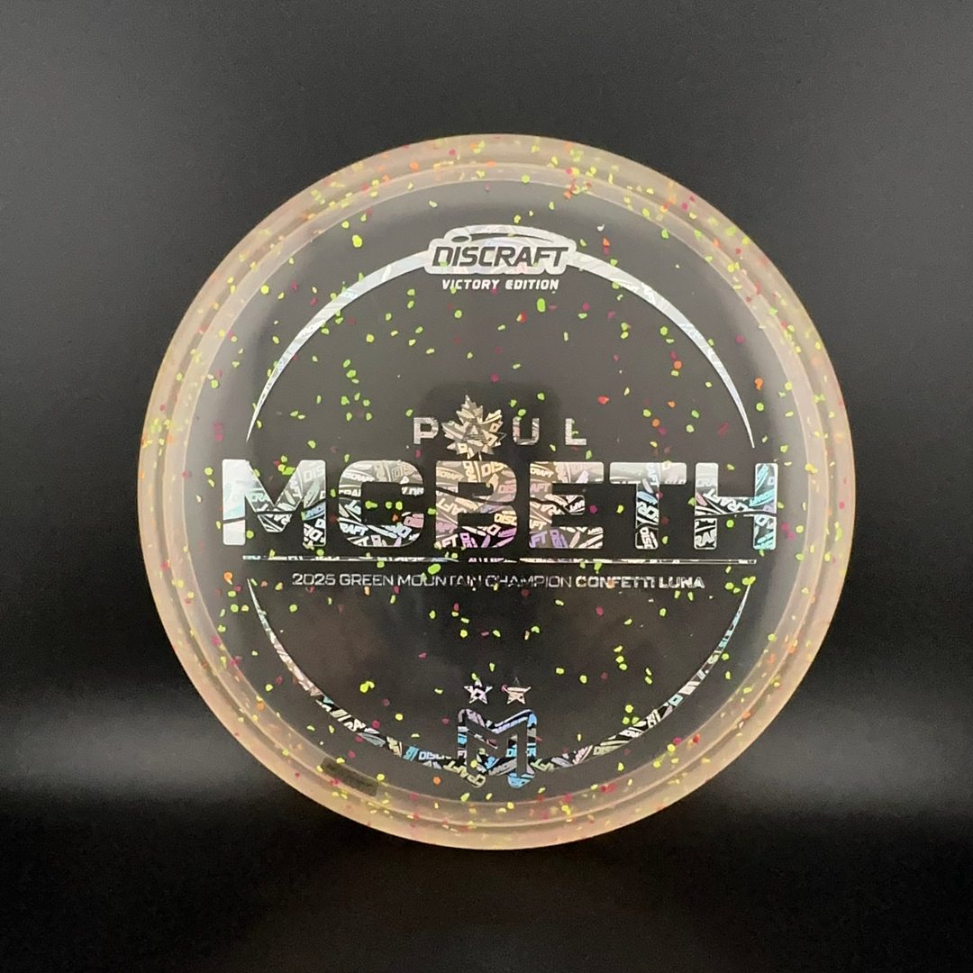 Confetti Z Luna - Victory Edition - Paul McBeth GMC 2025 Discraft