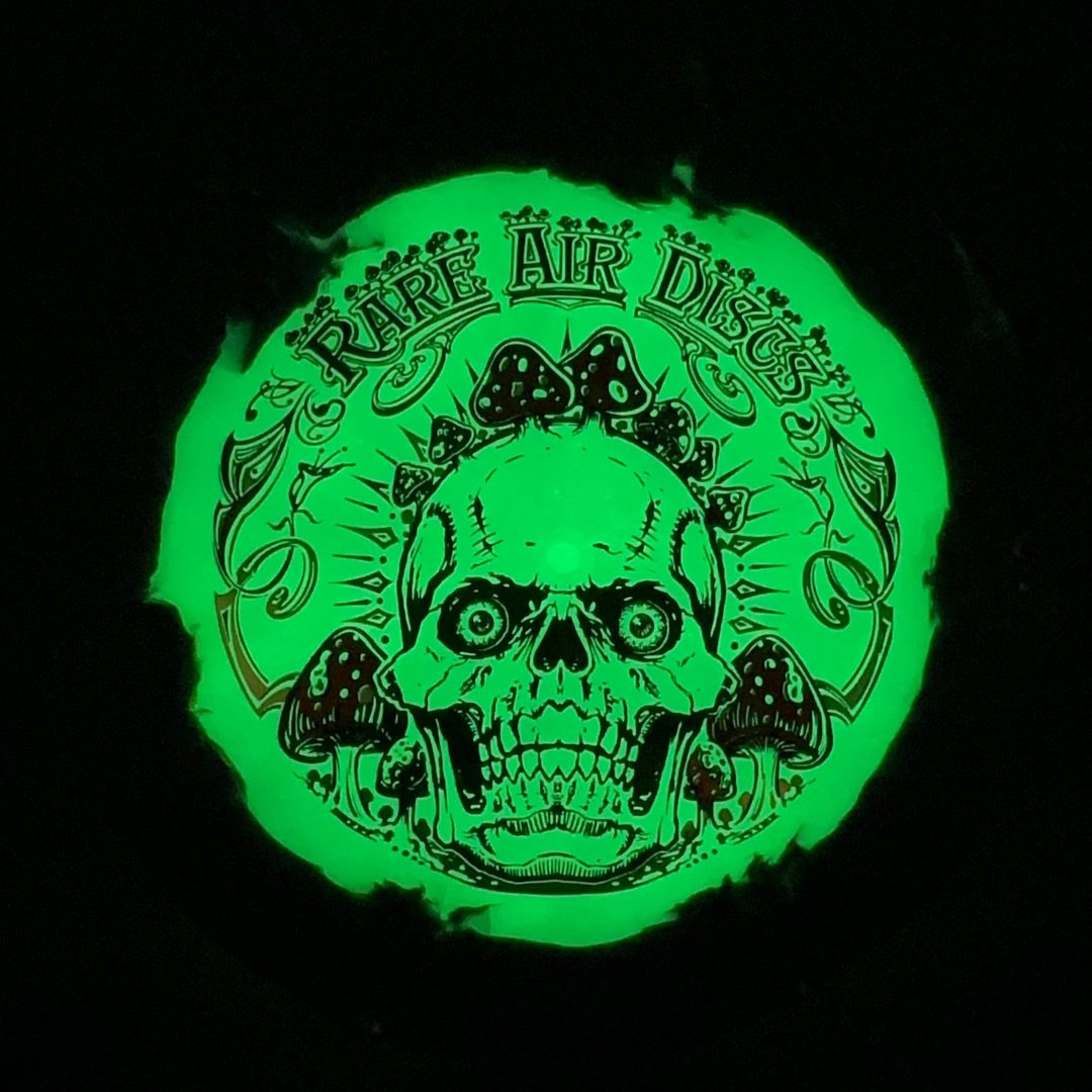 Glow Retina Chemtrail -Crushin' Amanitas by Manny Trujillo Doomsday Discs