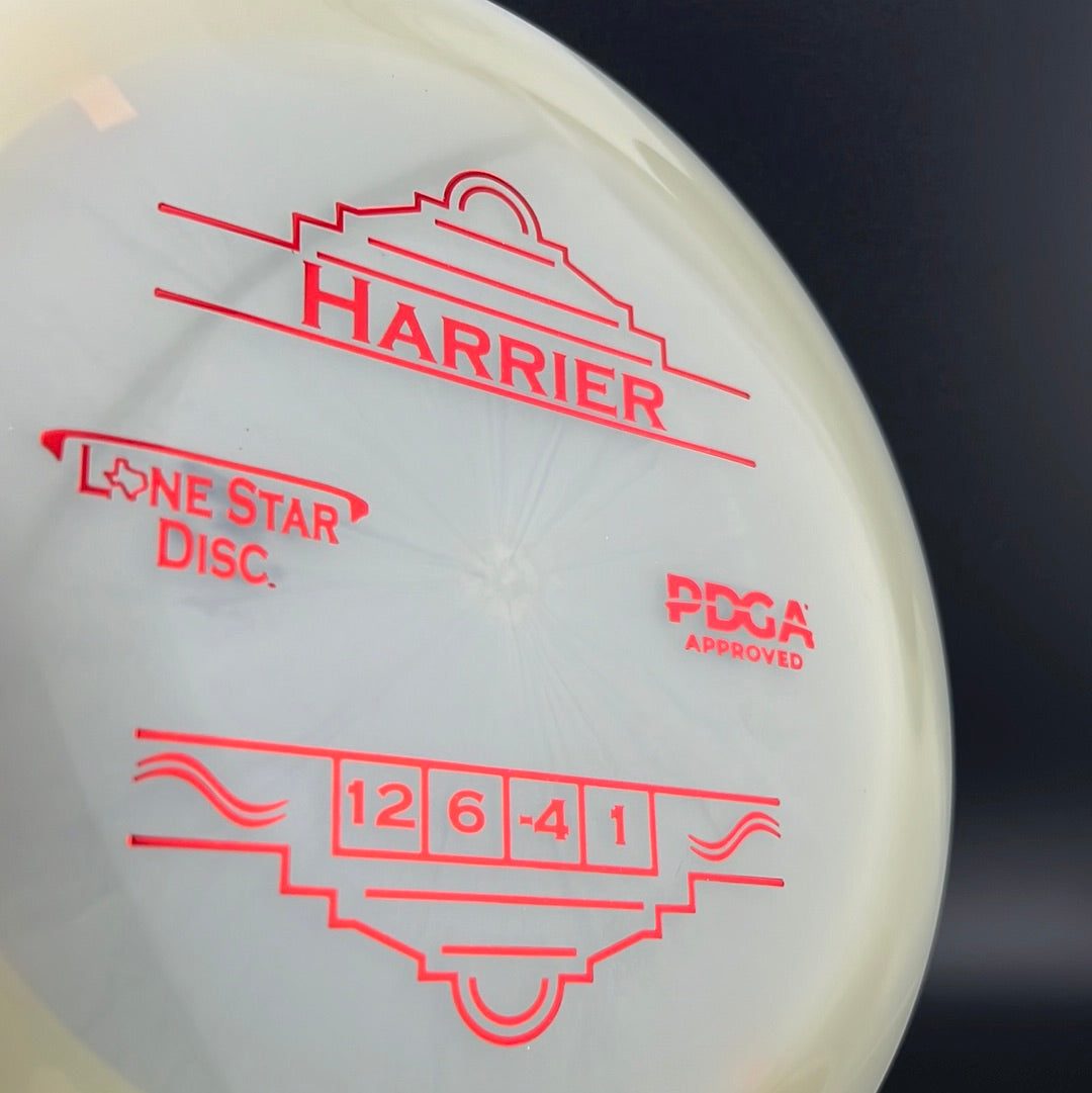 Alpha Glow Harrier - Distance Driver Lone Star Discs