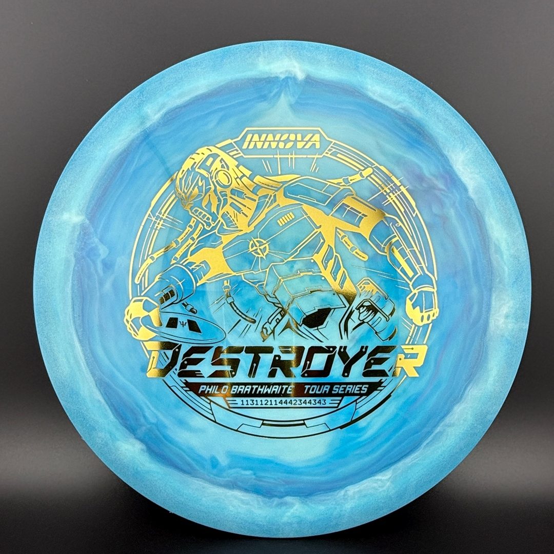Swirly Star Destroyer - Philo Brathwaite 2025 Tour Series Innova