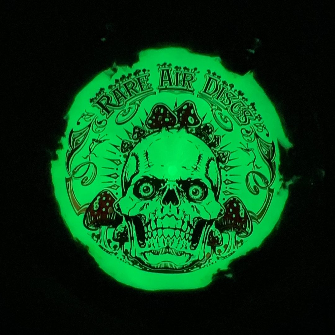 Glow Retina Chemtrail -Crushin' Amanitas by Manny Trujillo Doomsday Discs