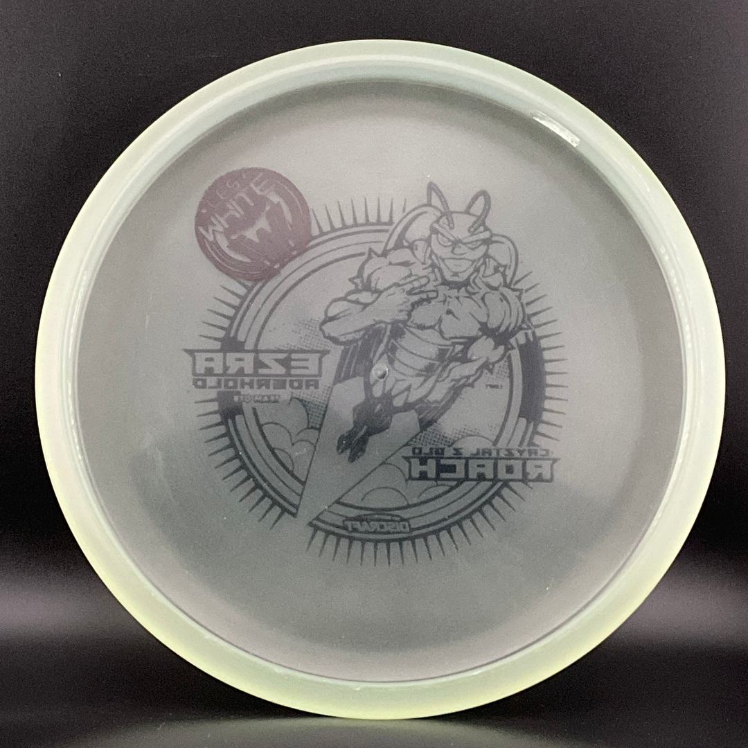 CryZtal Z Glo Roach *Les White Stash Used* - 2021 Ezra Aderhold Team OTB Limited Edition Discraft