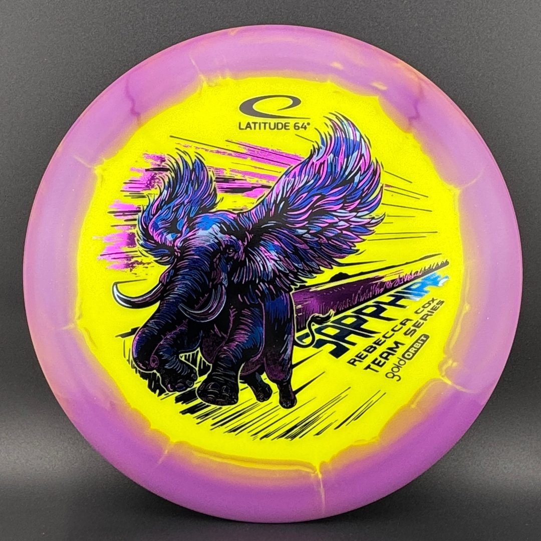 Gold Orbit Sapphire - Rebecca Cox 2026 Tour Series Latitude 64