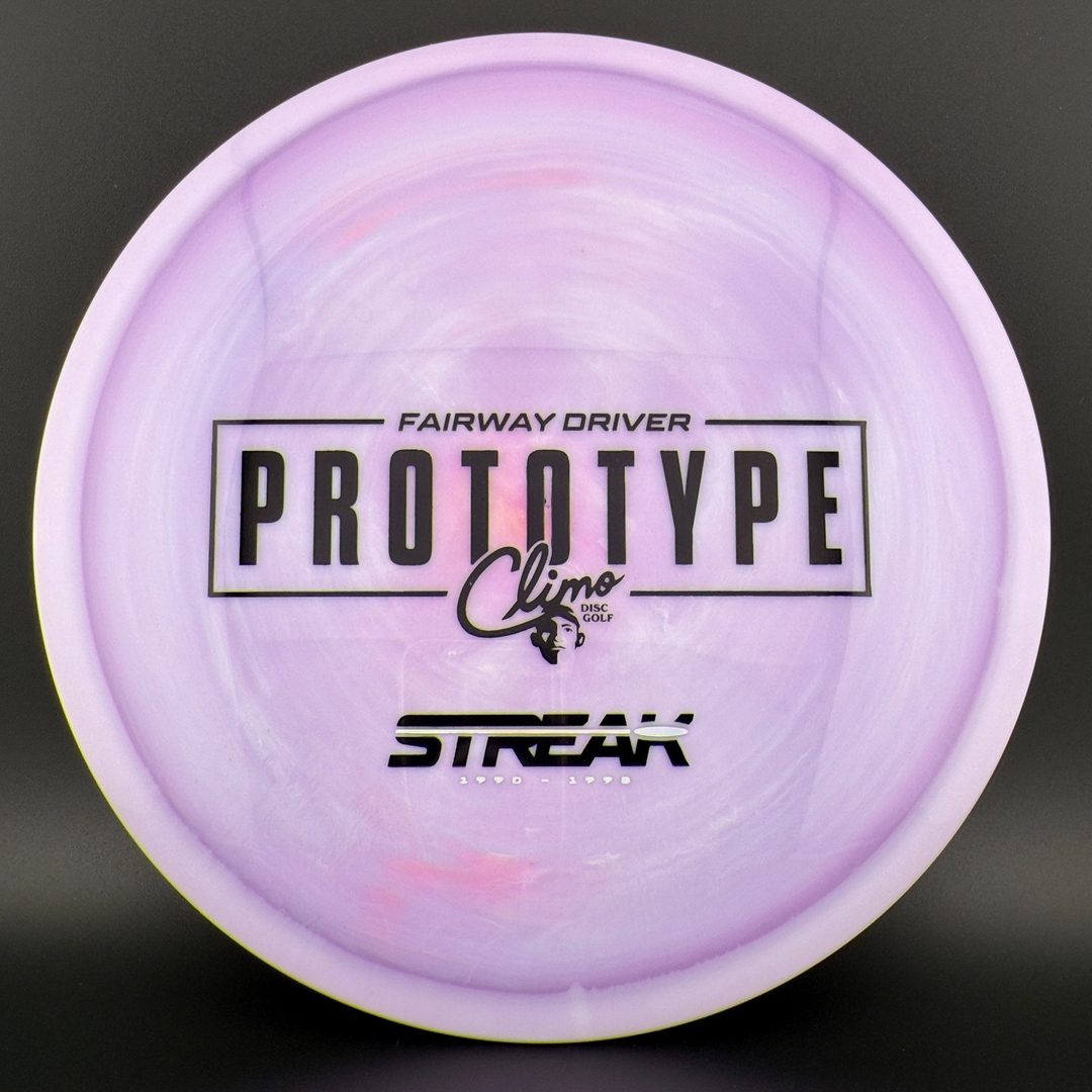 Signature Line Streak - Prototype Climo Disc Golf