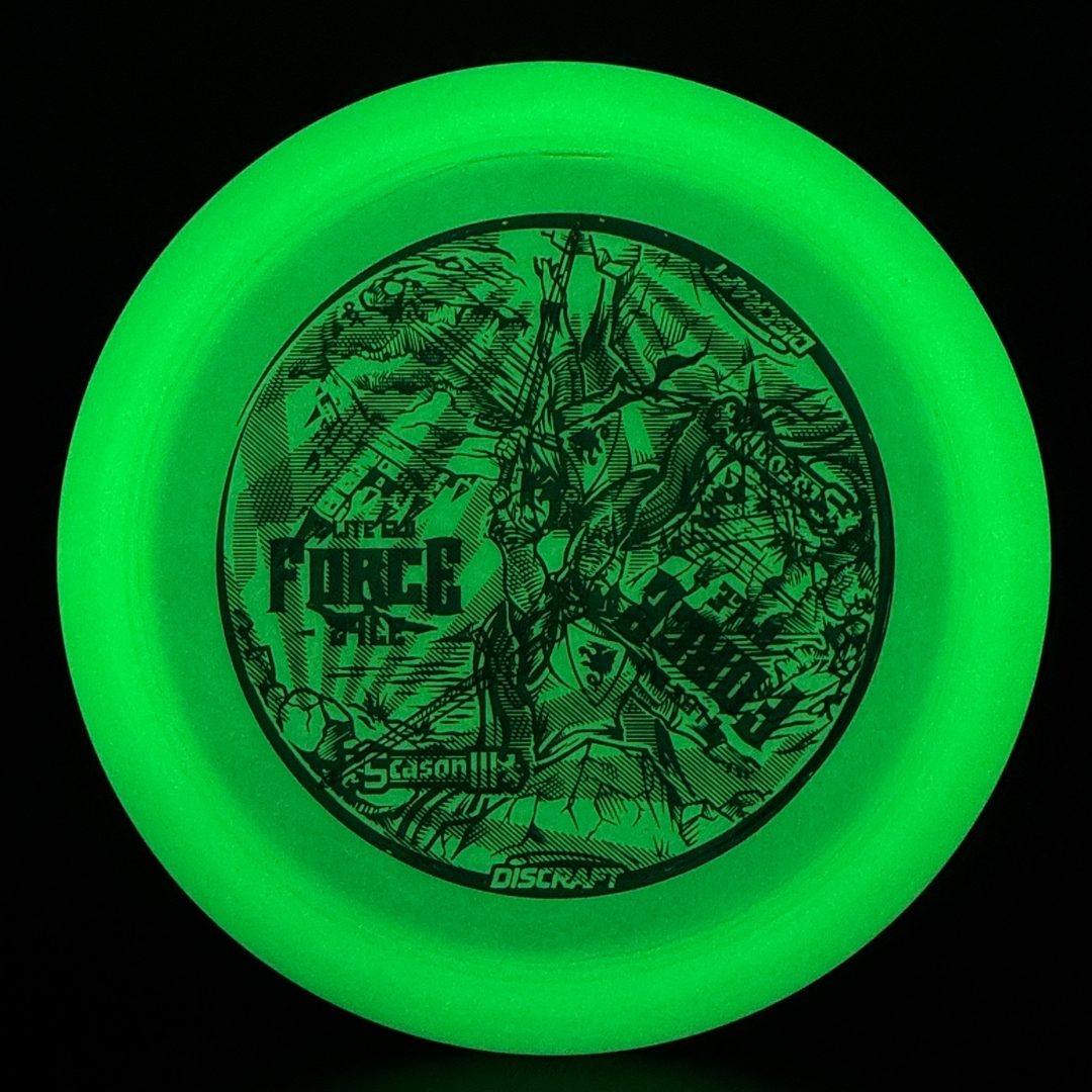 Z Lite Glo Force - Misprint - Ledgestone 2024 Discraft