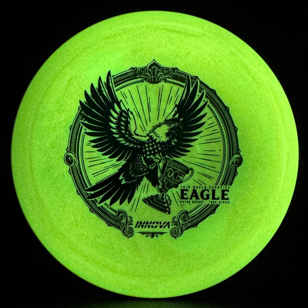 Proto Color Glow Champion Eagle - Gregg Barsby 2026 Tour Series Innova