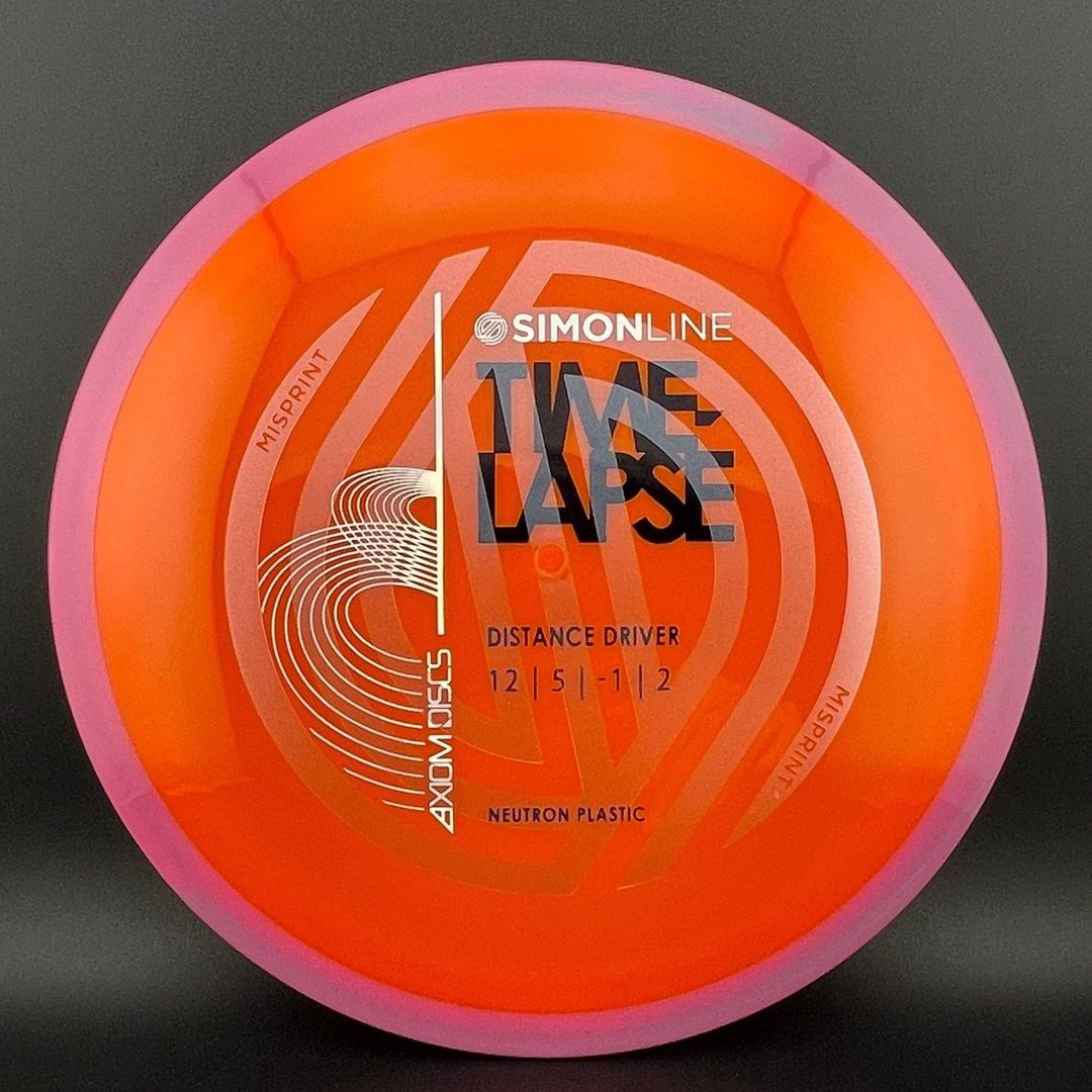 Neutron Time-Lapse Re-Tooled - Simon Line Misprint Axiom