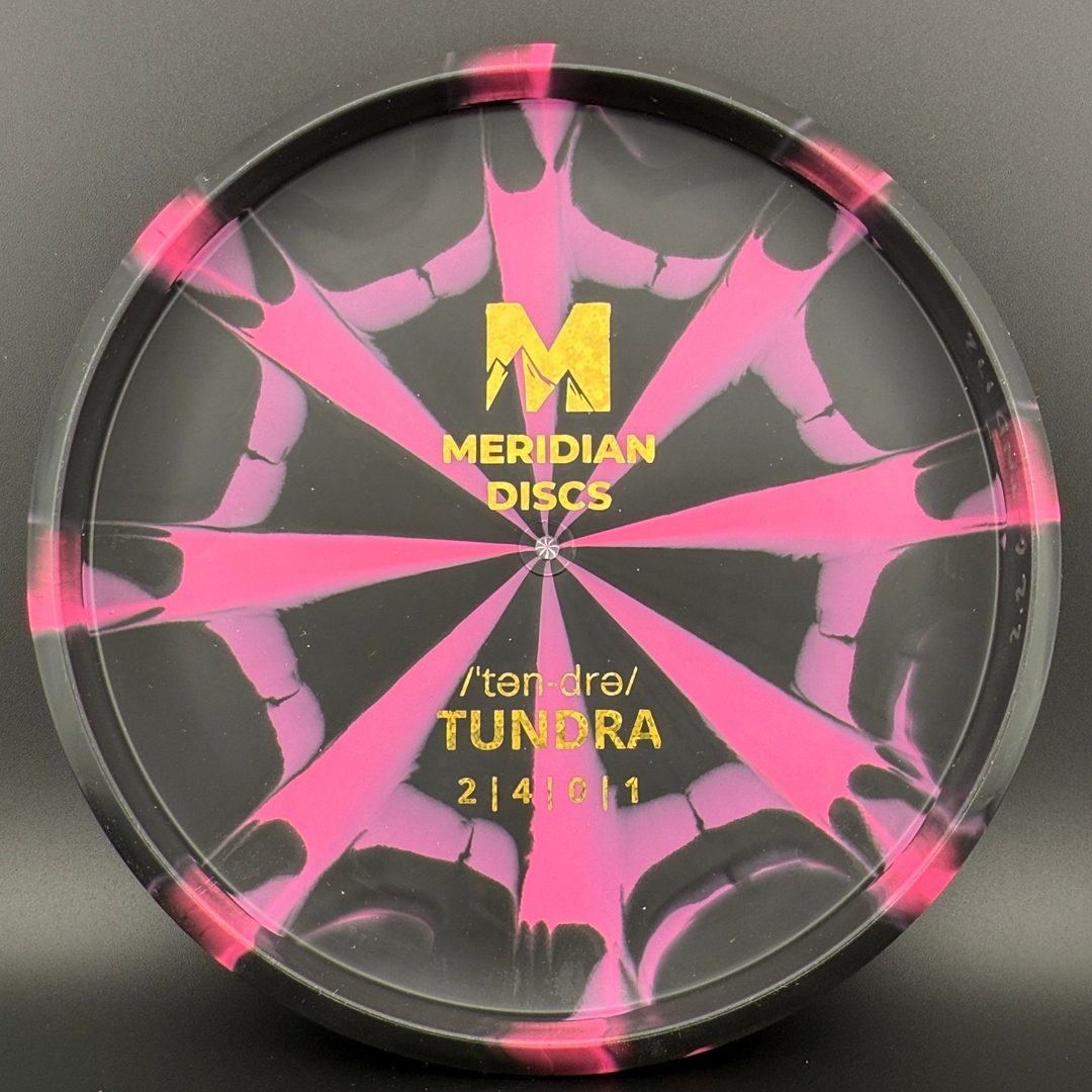 Marbled Graphite Tundra Meridian Discs