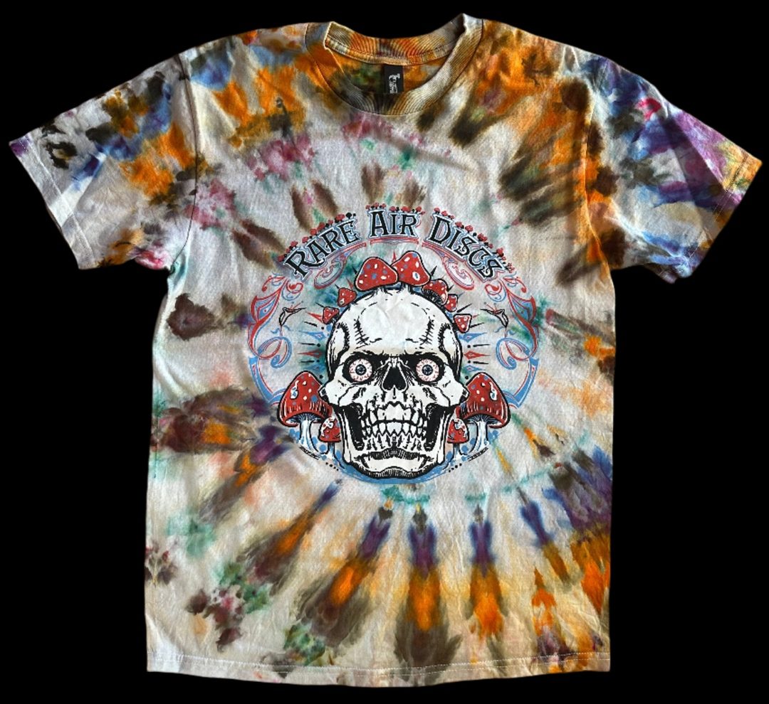 Crushin' Amanitas Tie-Dye Shirt - Produced by Thunder Shout Rare Air Discs