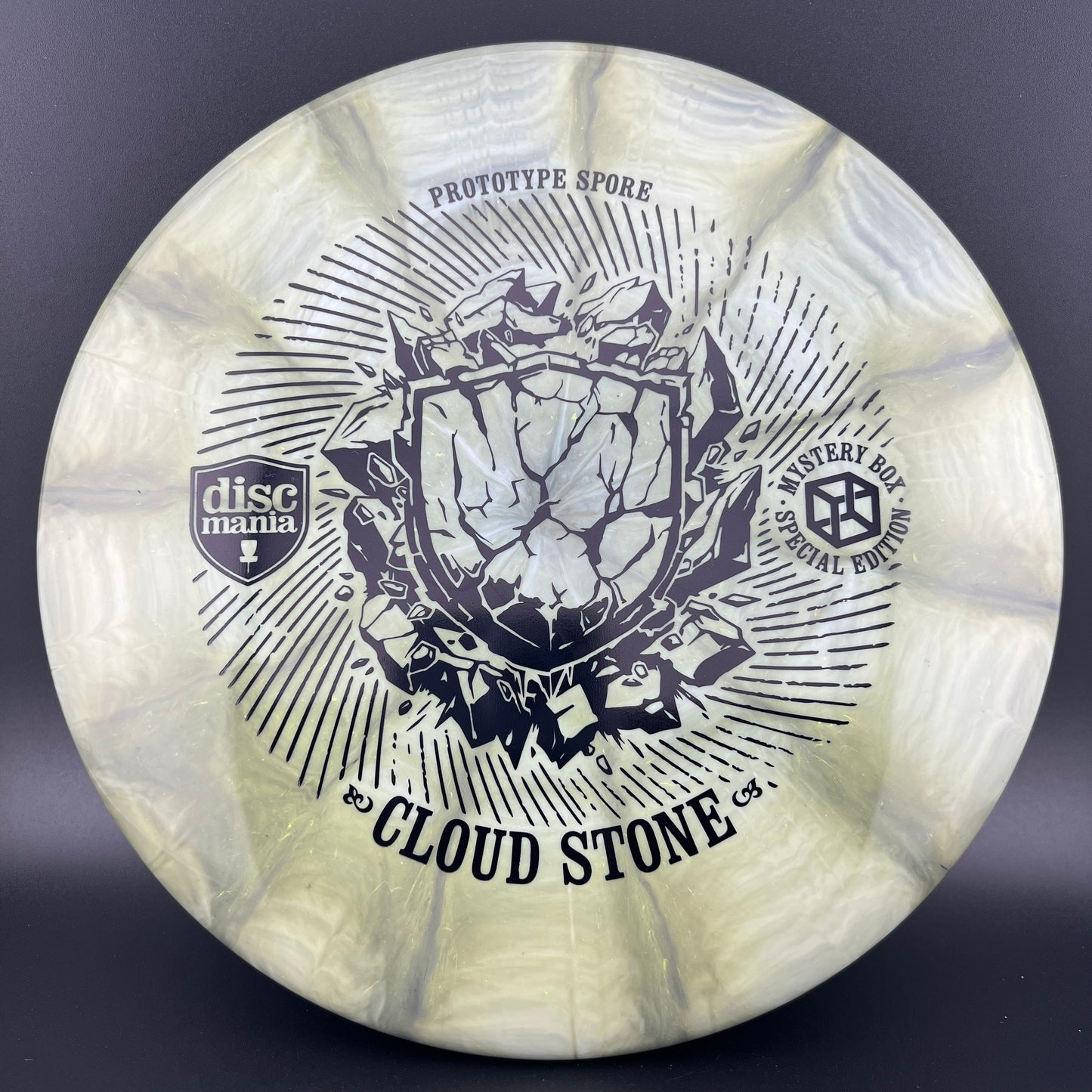 Lux Vapor Spore Prototype - "Cloud Stone" First Run MB 23 Discmania