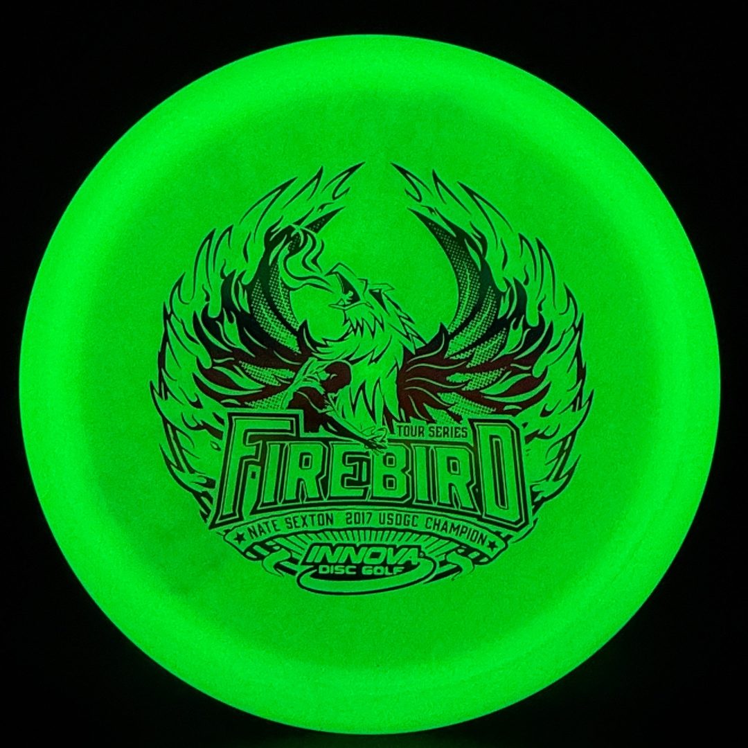 2018 Glow Champion Firebird - Halo Swirls - Nate Sexton Tour Series Innova