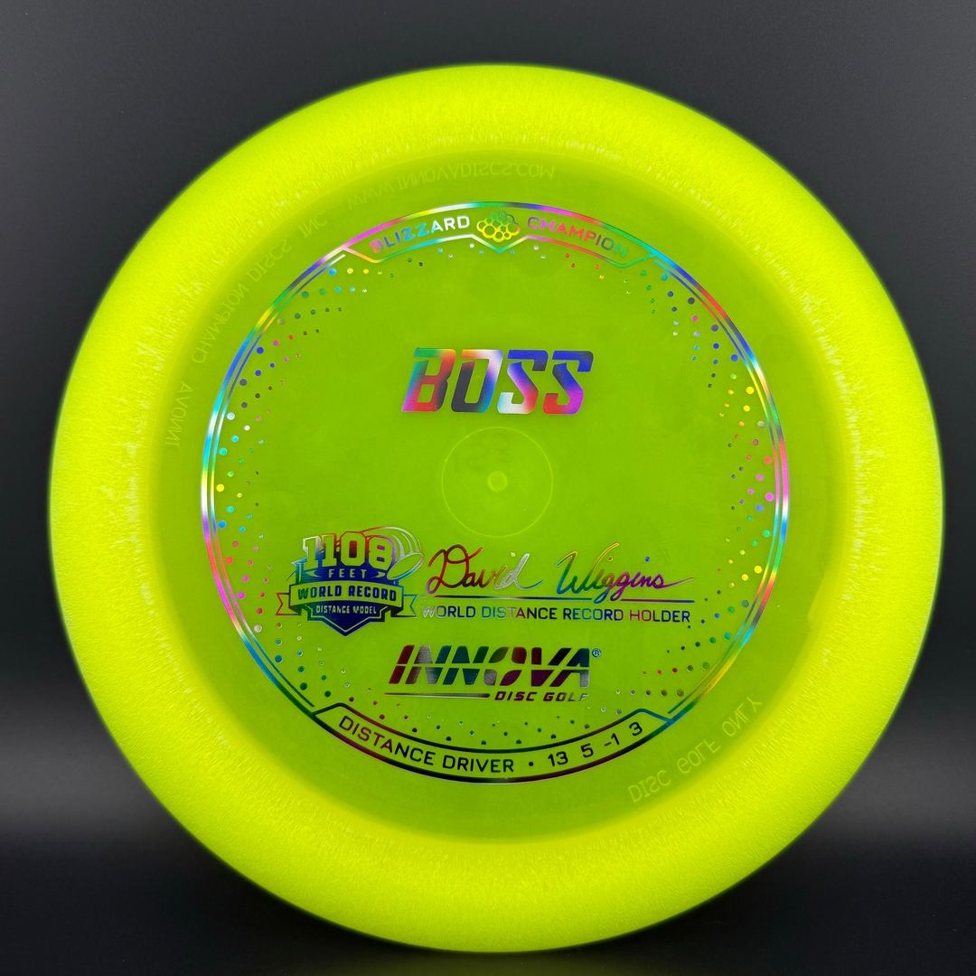 Blizzard Champion Boss - David Wiggins Jr 1108 World Record Innova