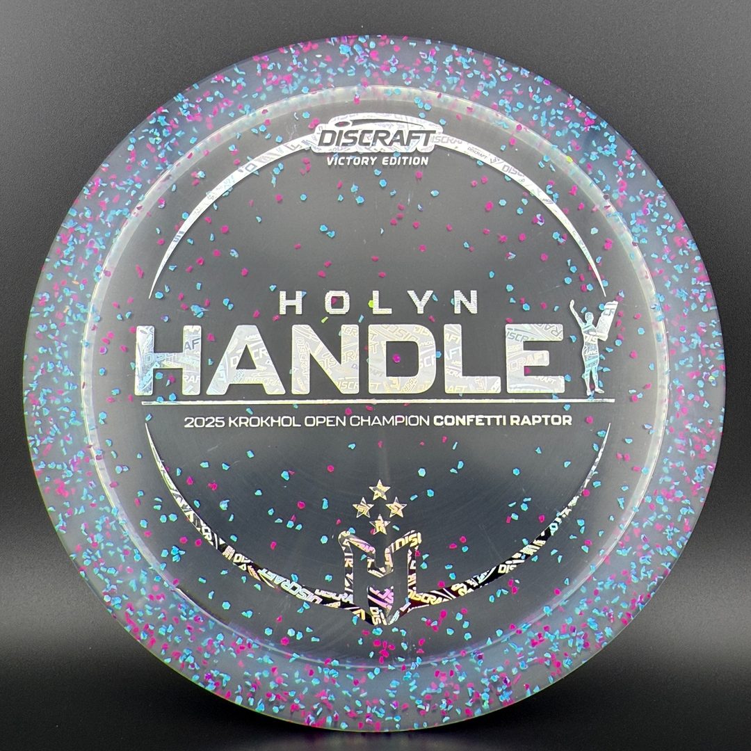 Confetti Z Raptor - Holyn Handley 2025 Krokhol Open Discraft