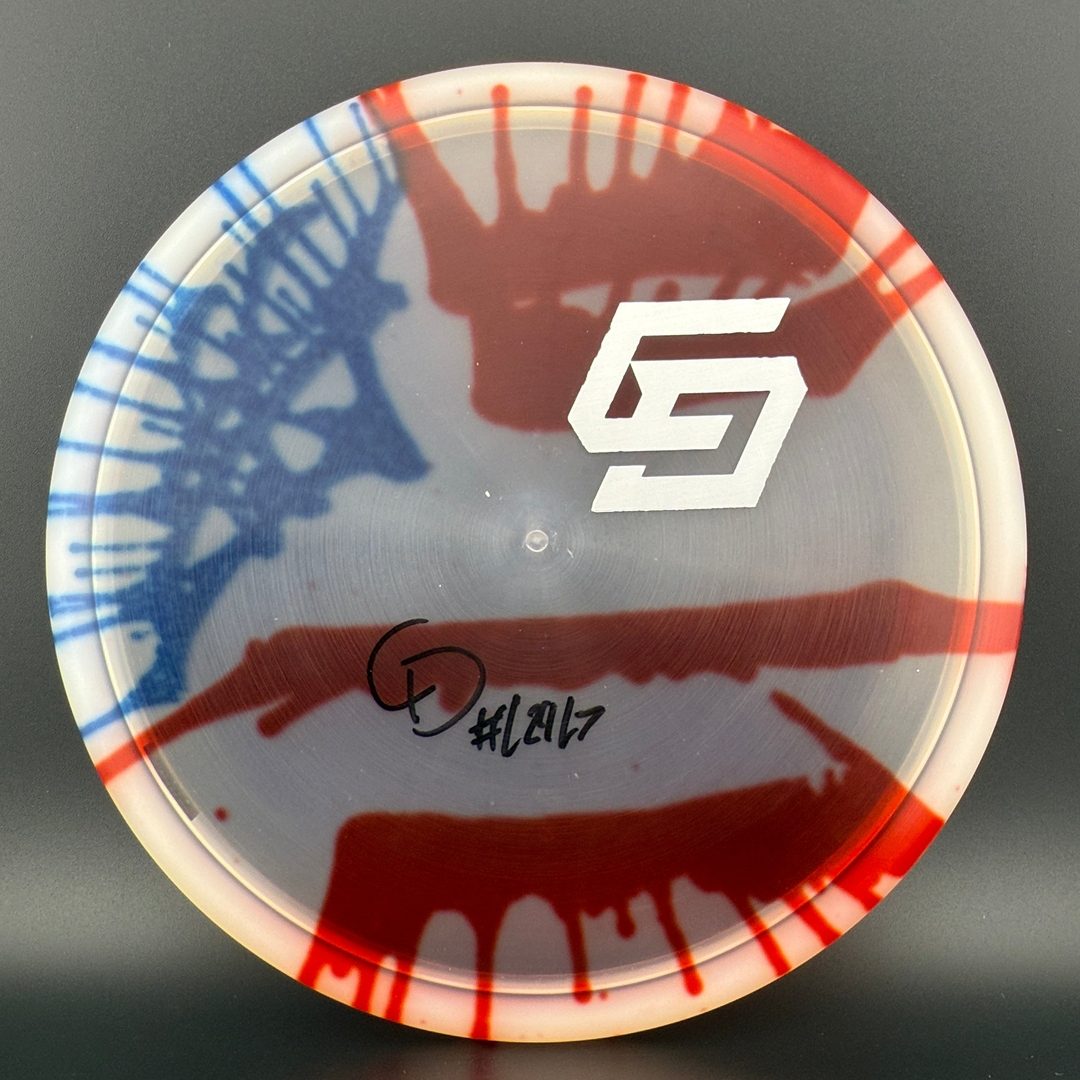 Flag Dye Z Zone - Chris Dickerson Autographed Discraft
