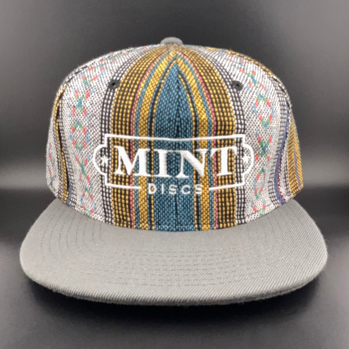 Flat Bill Snapback Hat - Aztec - Mint Discs MINT Discs