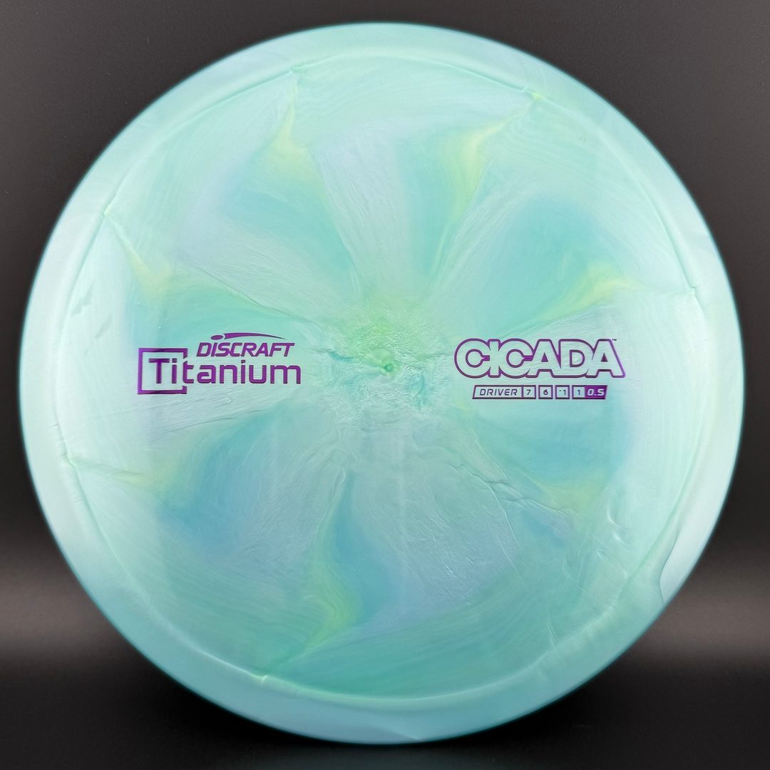 Titanium Swirl Cicada Discraft