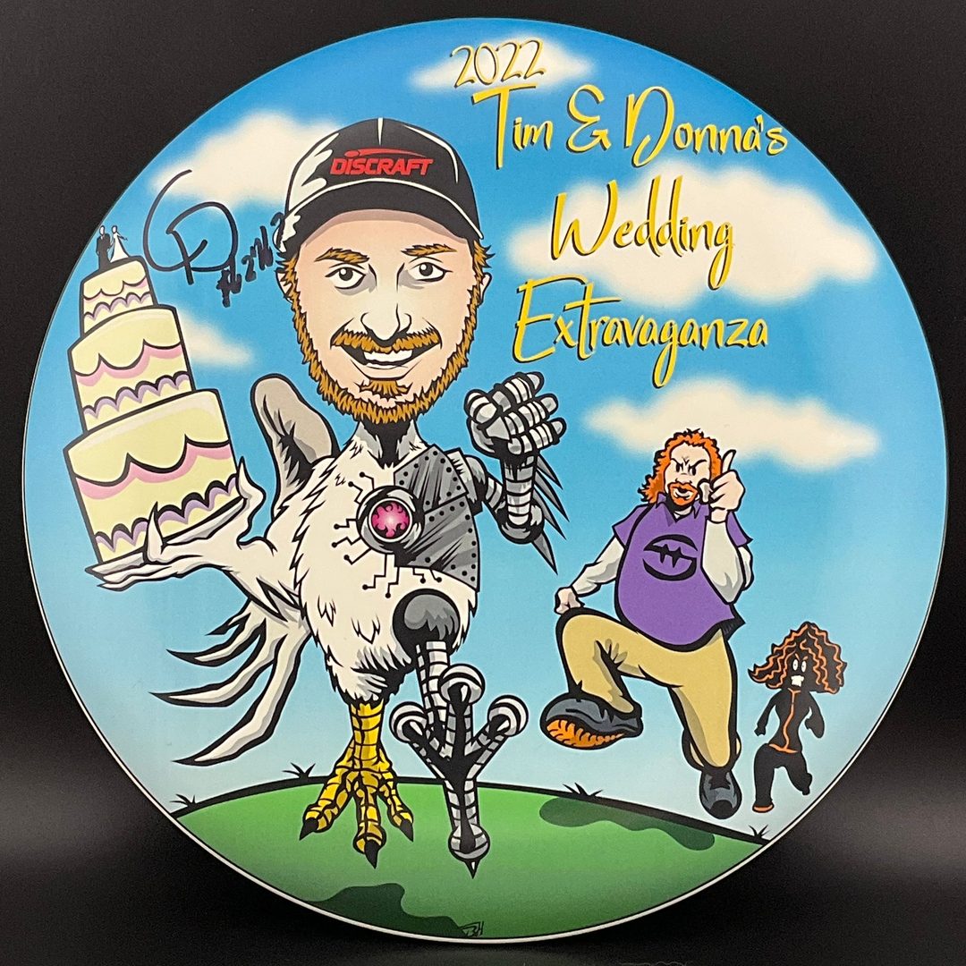 ESP Full Foil Super Color Buzzz *Signed* - 2022 Tim and Donna's Wedding Discraft