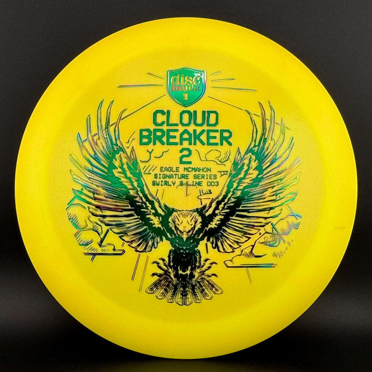 Swirly S-Line DD3 - Cloud Breaker 2 - Shadow Stamp - Eagle McMahon Sig Series