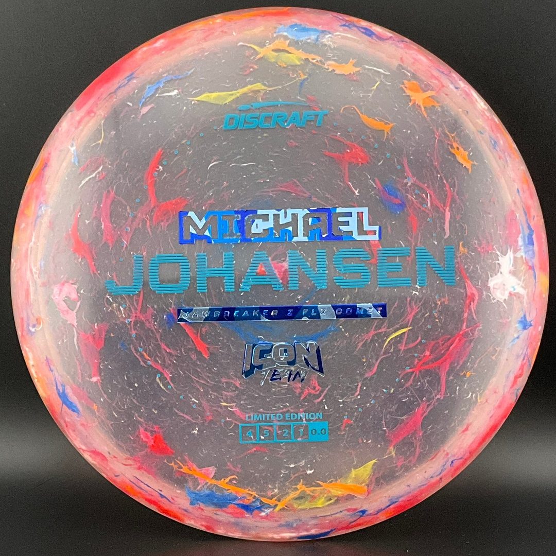 Jawbreaker Z FLX Comet - Michael Johansen Icon Team Discraft