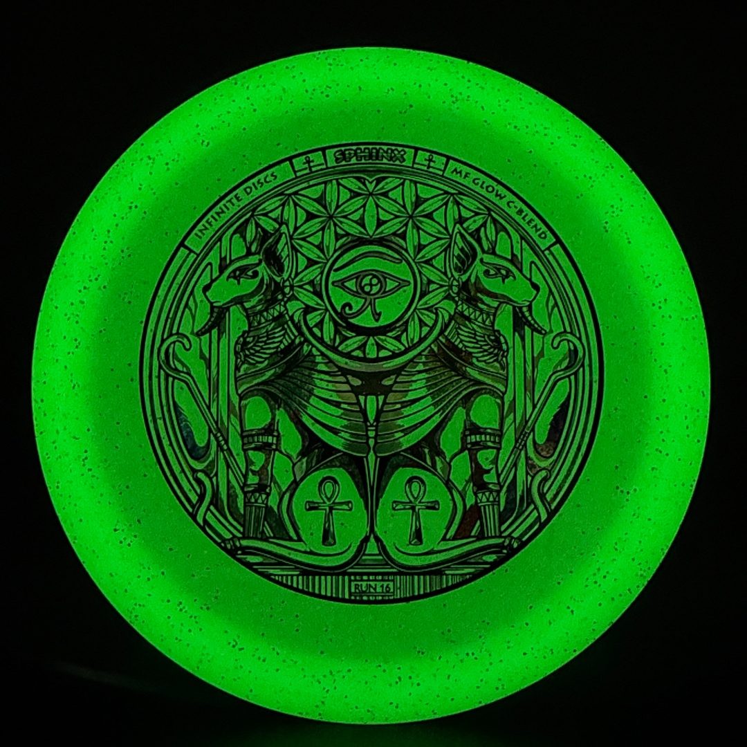 Metal Flake Glow C-Blend Sphinx - Run 16 Infinite Discs