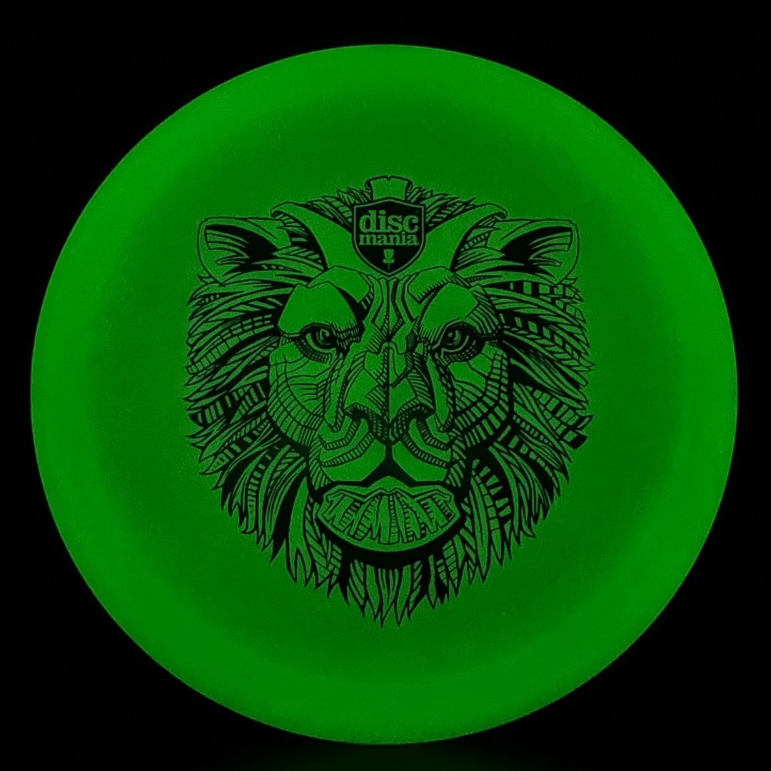 Color Glow C-line FD2 - Royal Rage - Rare Neon Green *Lightly Used Discmania