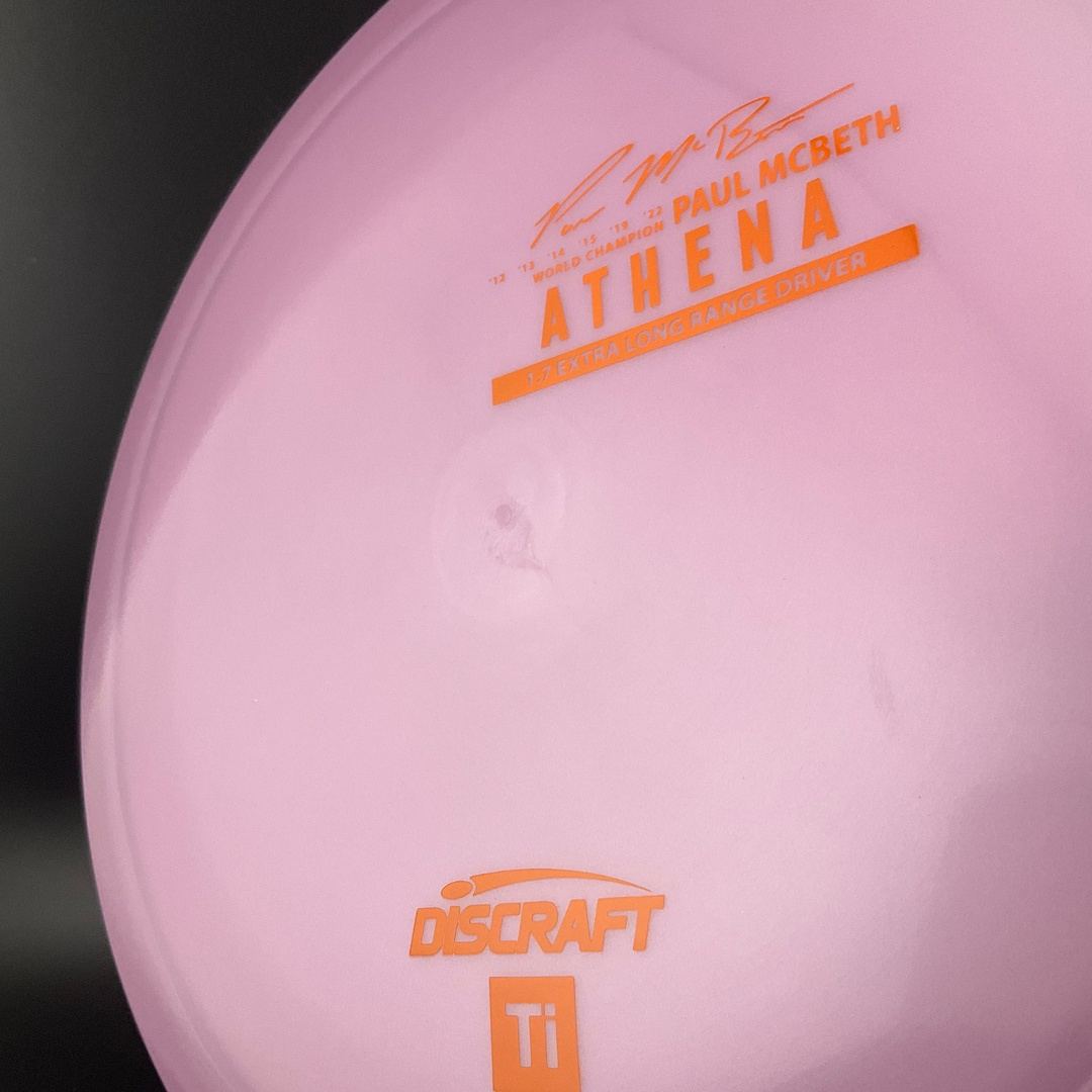 Titanium Athena - Paul McBeth Limited Edition Discraft