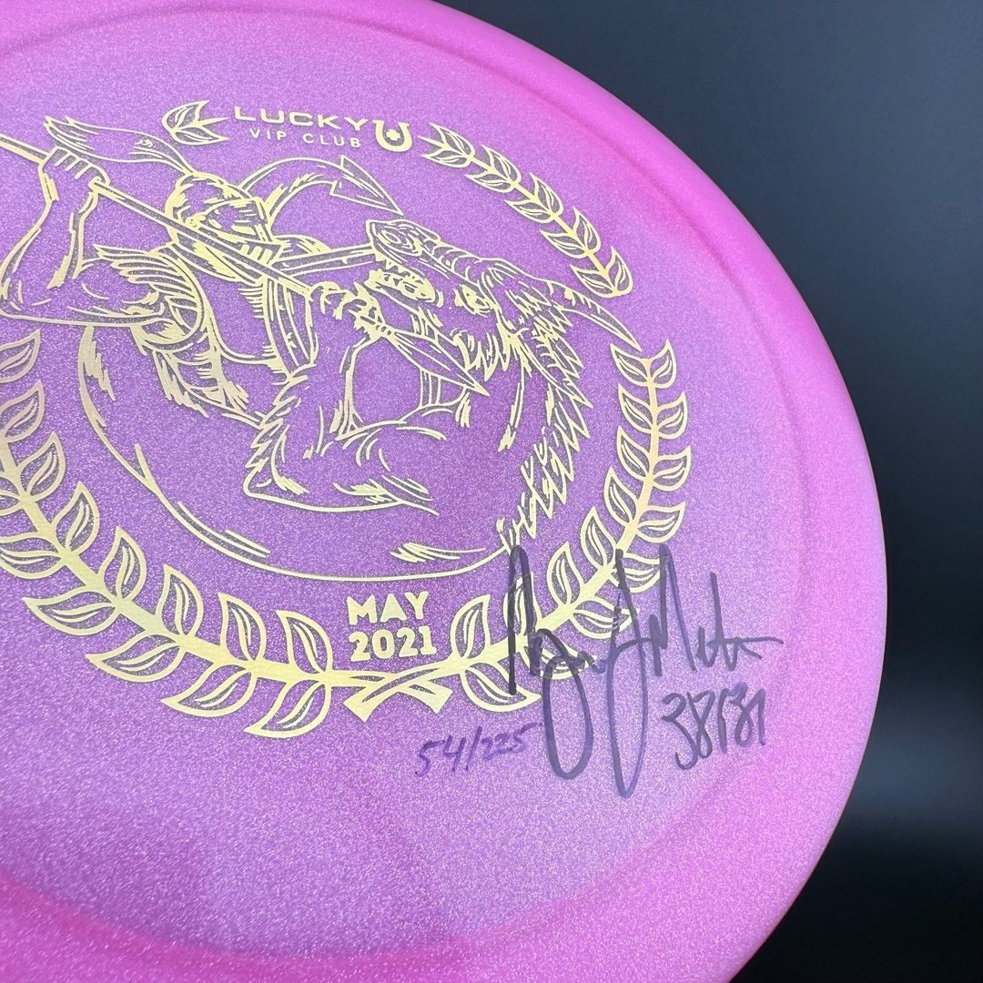 Lucid Sparkle Glimmer Trespass *Signed* - Zach Melton Lucky VIP Club - 1/225 Dynamic Discs