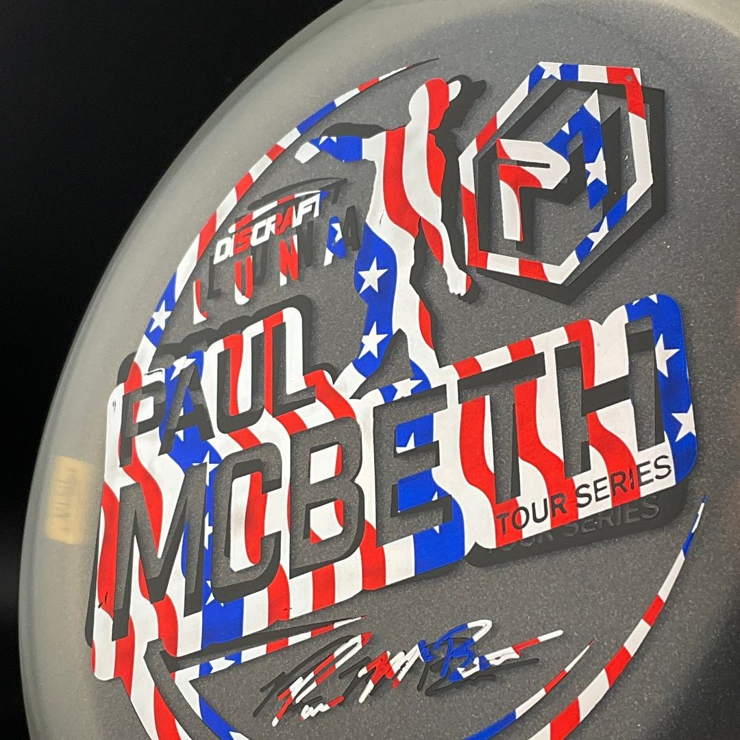 Metallic Z Luna - Silver USA 2021 Paul McBeth TS - Double Foil! Discraft