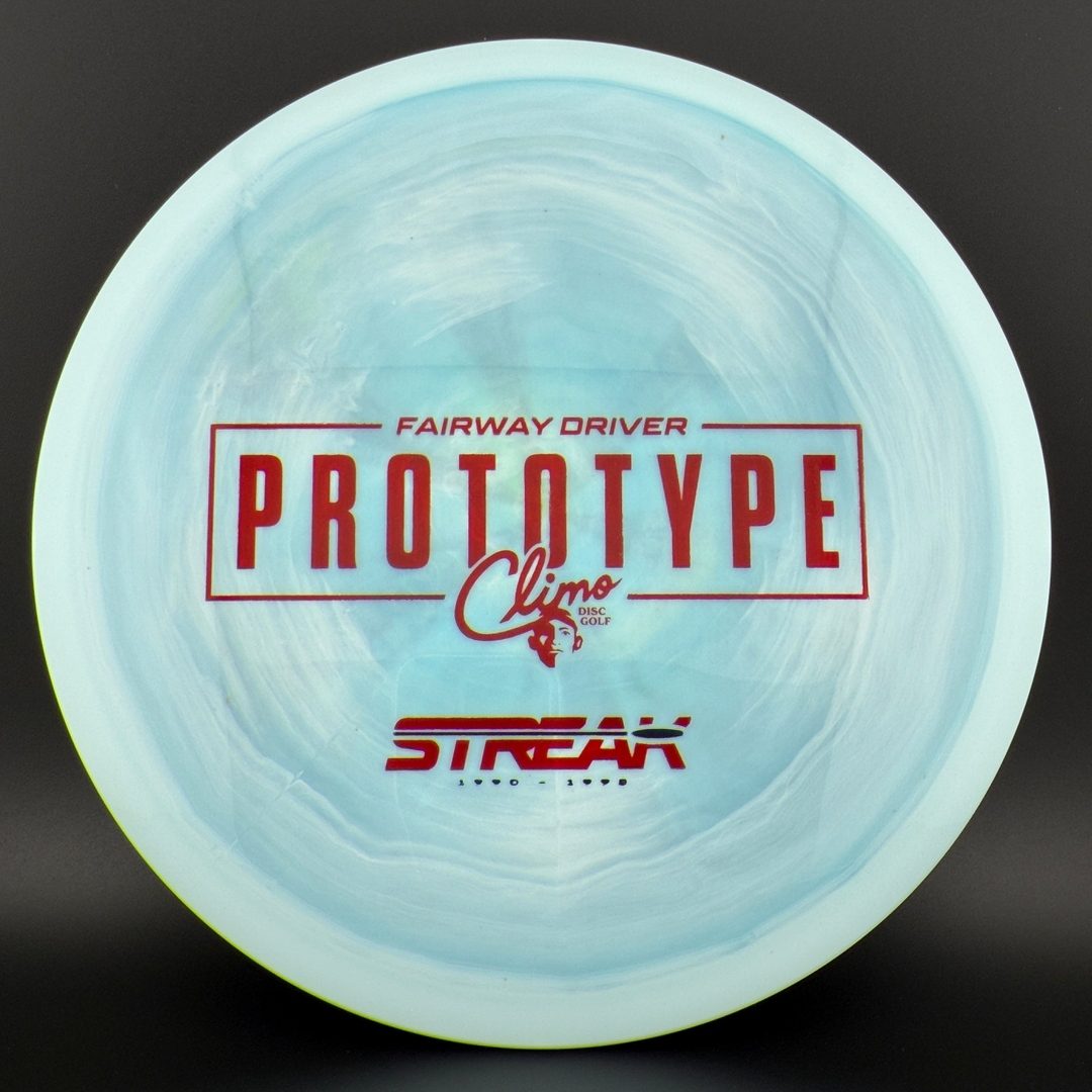 Signature Line Streak - Prototype Climo Disc Golf