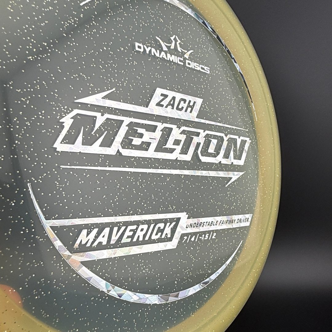 Lucid Gold Metal Flake Maverick - Zach Melton 2025 Team Series Dynamic Discs