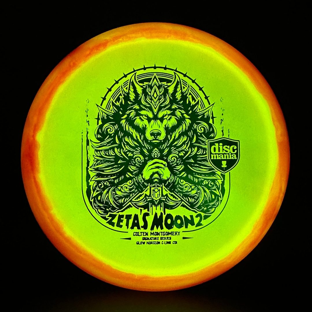 Glow Horizon C-Line CD1 - Zeta's Moon Colten Montgomery Sig Series Discmania