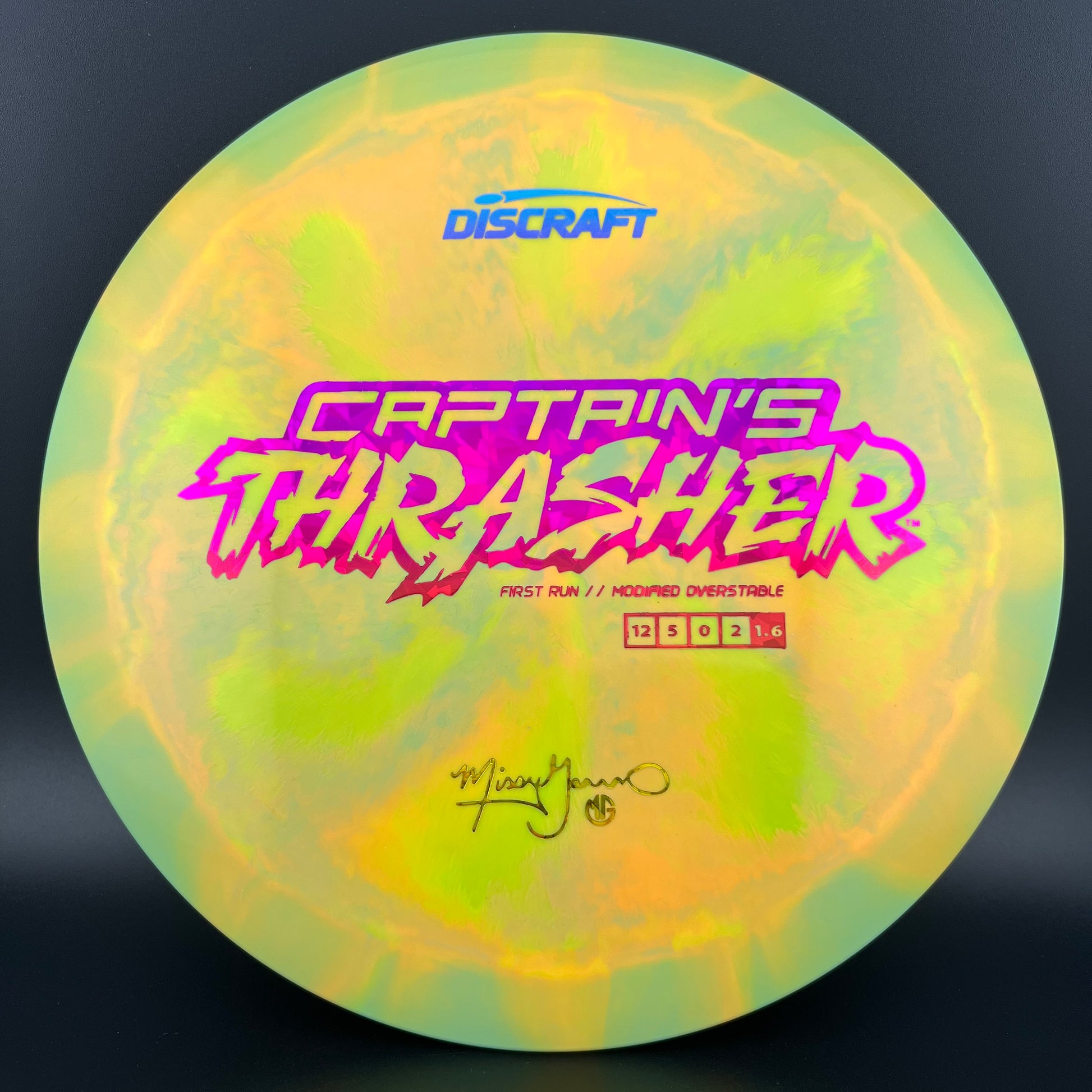 Captain's Thrasher First Run - Missy Gannon Discraft