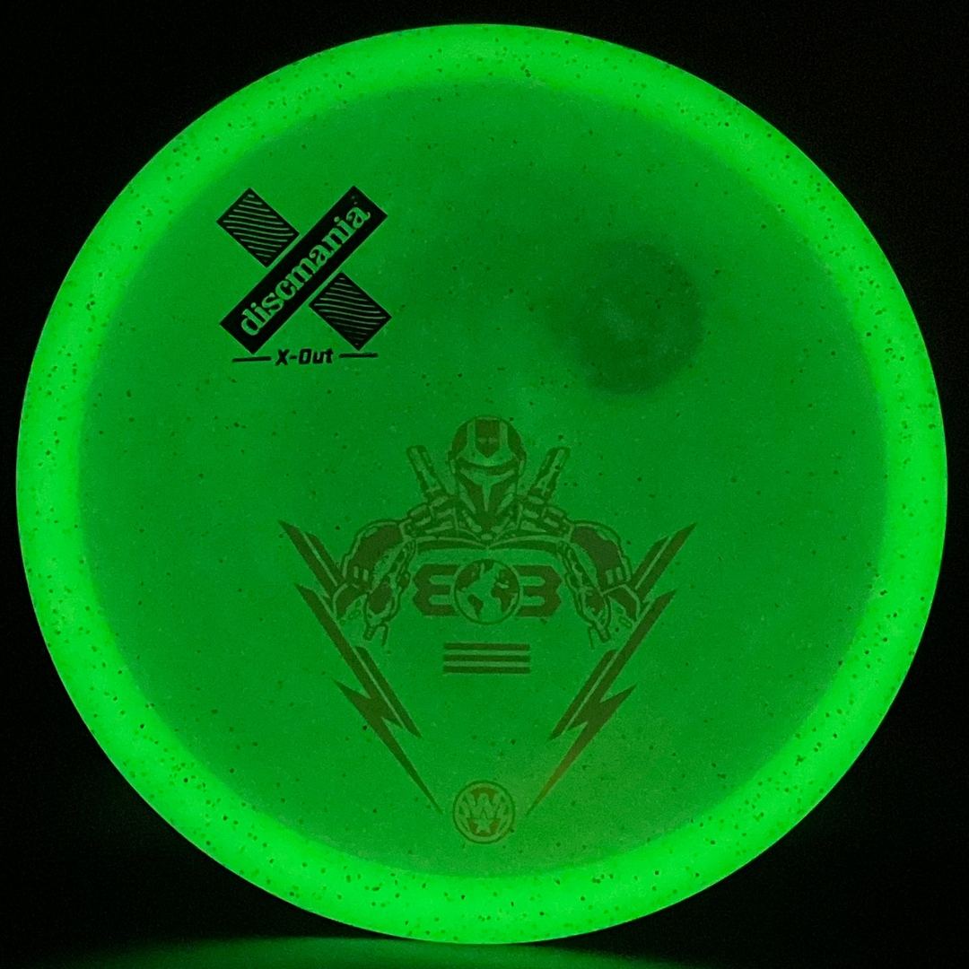 Metal Flake Glow C-Line MD3 *Les White Stash* - 303 Colorado Stamp! X-Out Discmania