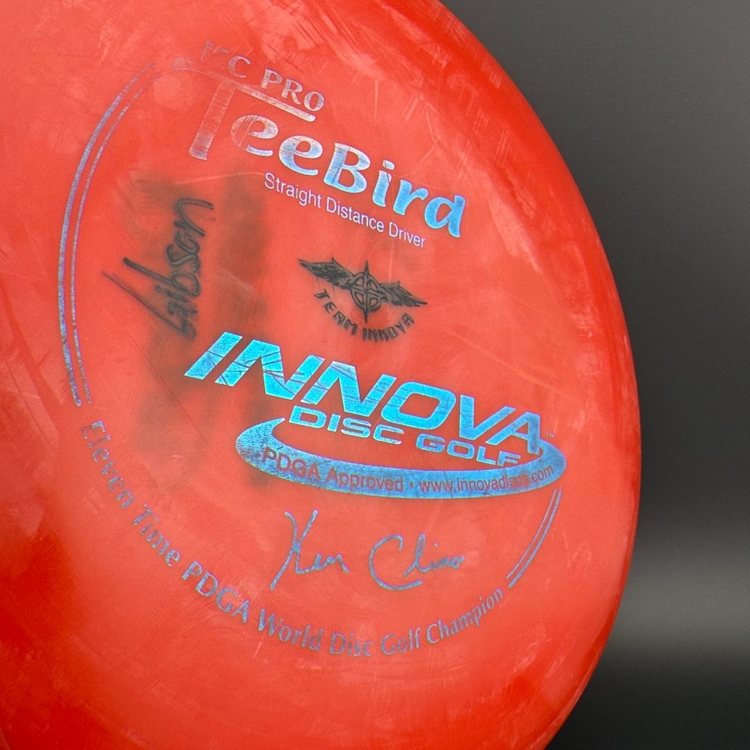 KC Pro Teebird - PFN Ken Climo 11x Team Innova *Gibson Stash Used* Innova