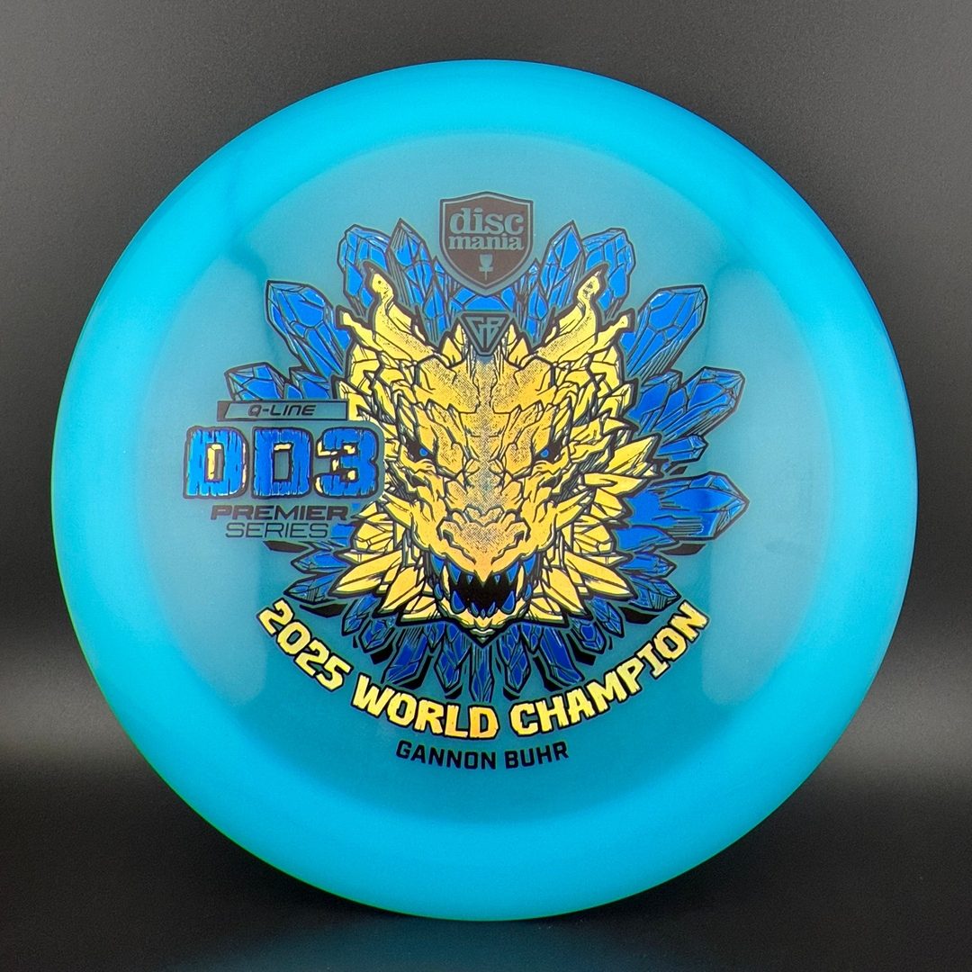 Q-Line DD3 - Gannon Buhr 2025 World Champion Discmania
