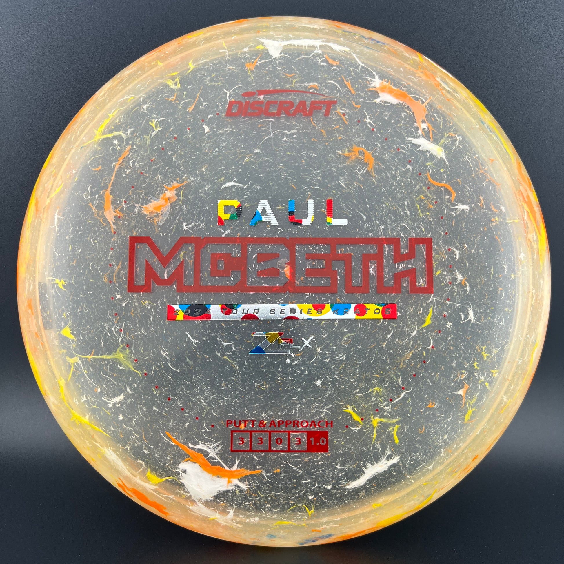 Jawbreaker Z FLX Kratos - 2024 Paul McBeth Tour Series Discraft