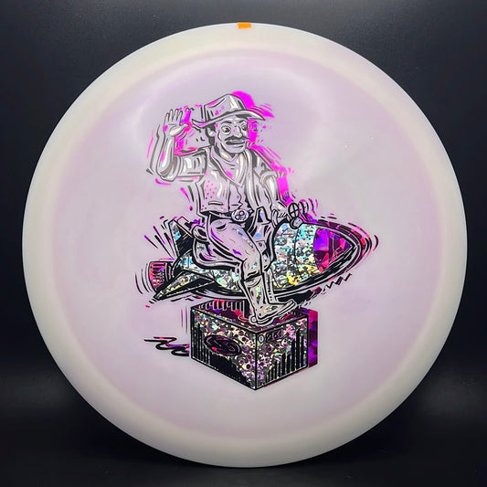 Bravo Guadalupe - "Ride Em Rocket Cowboy" Triple Foil Lone Star Discs