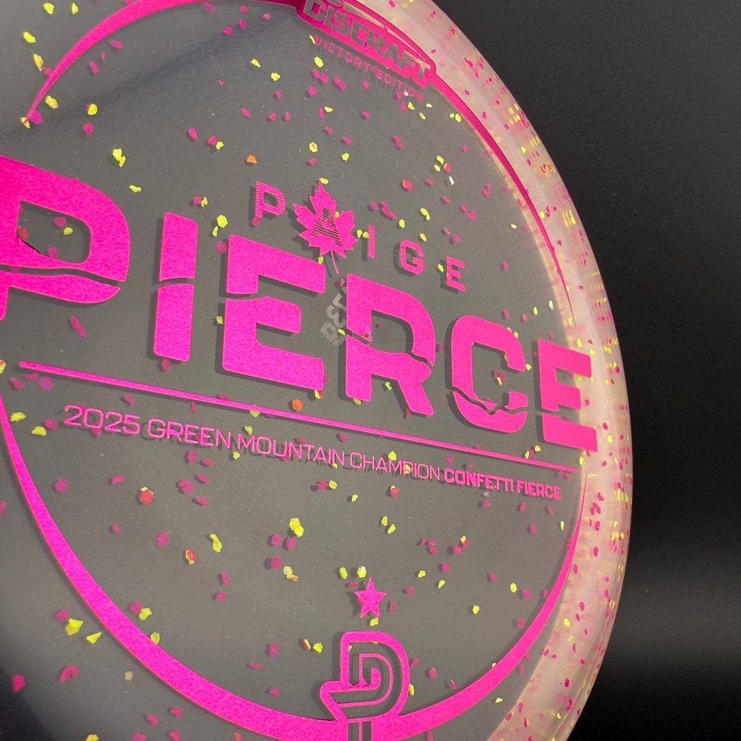 Confetti Z Fierce - Victory Edition - Paige Pierce GMC 2025 Discraft