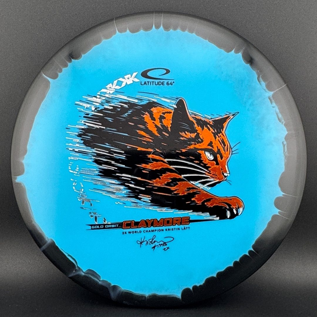 Gold Orbit Claymore - Kristin Latt 2026 Team Series Latitude 64