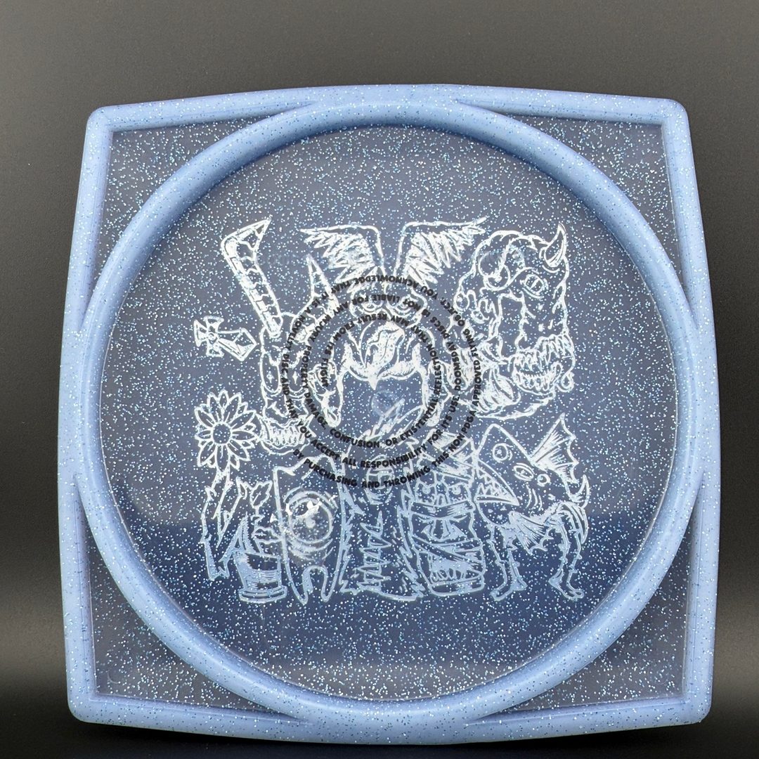 Clandestine Oxymoron - Square Novelty Disc Doomsday Discs