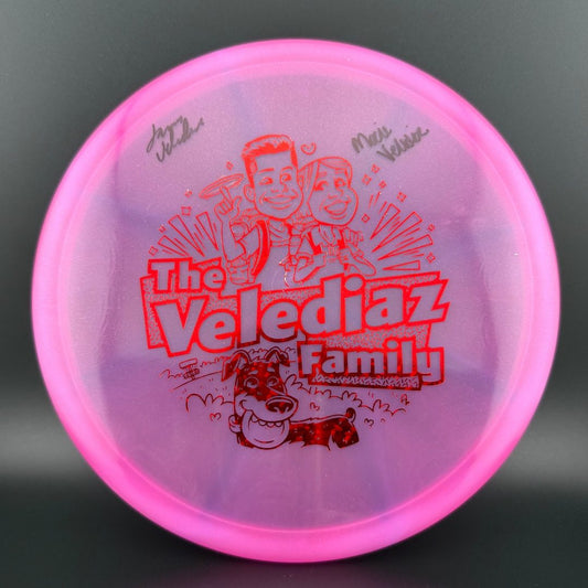 Lucid Ice Glimmer Suspect *Signed* - Velediaz Family Dynamic Discs