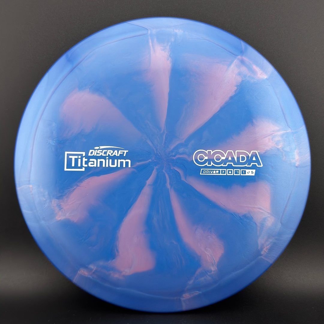 Titanium Swirl Cicada Discraft