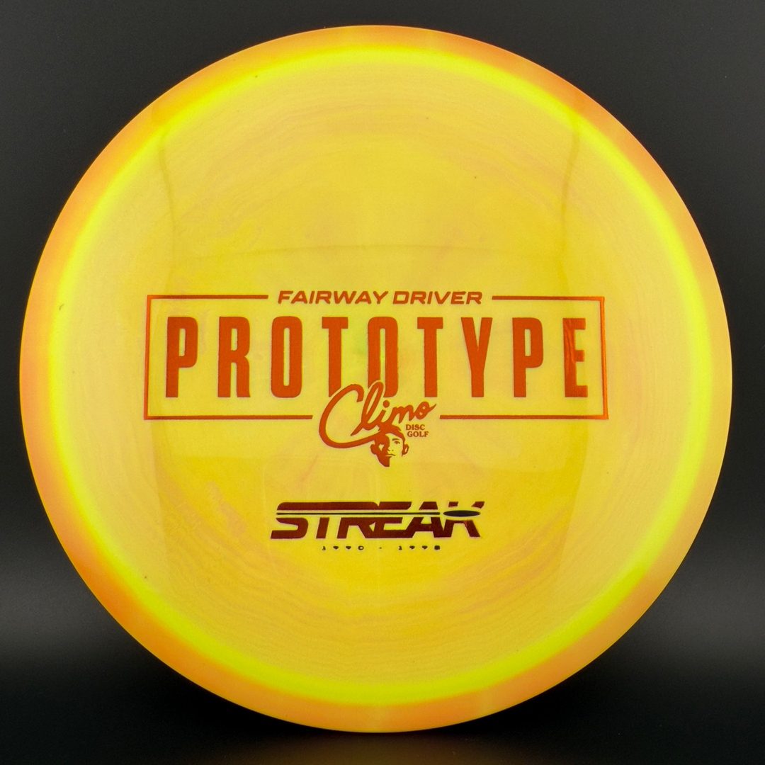 Signature Line Streak - Prototype Climo Disc Golf