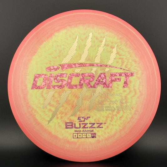 Swirly ESP Buzzz (First Run) - Paul McBeth 4x Claws - Pink Hearts