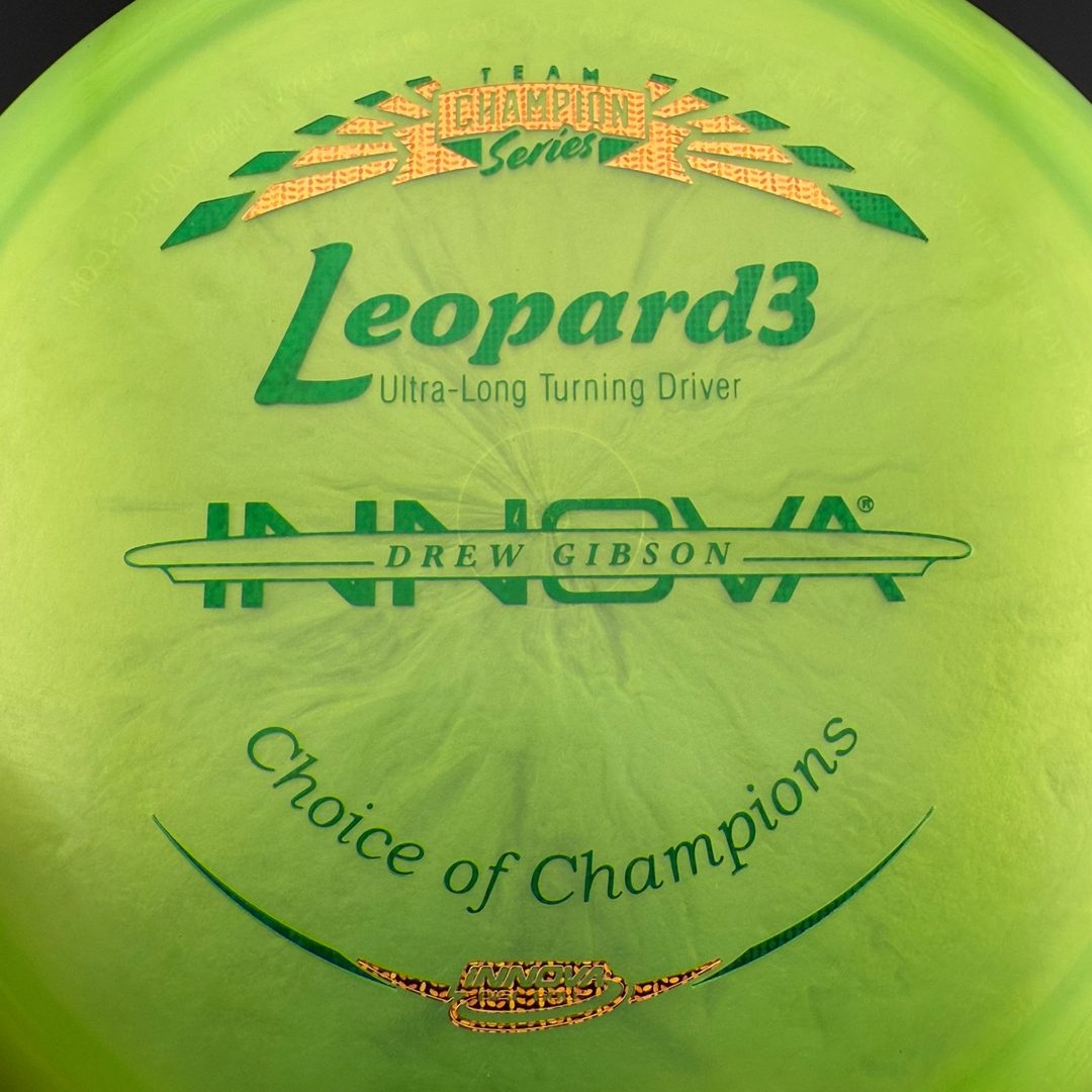 Luster Champion Leopard3 - 2019 Team Champion Jumpman *Gibson Stash* Innova