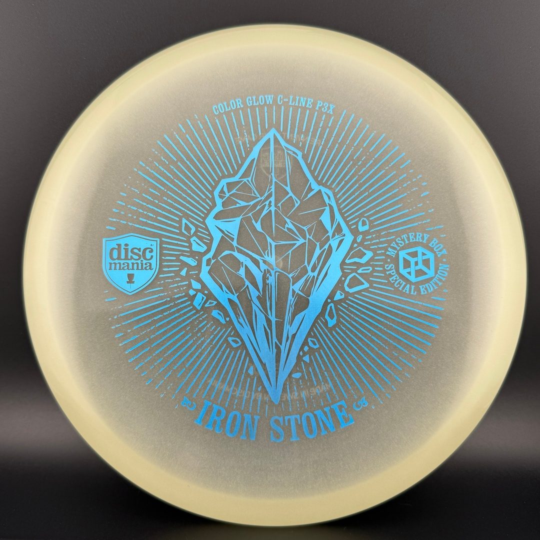 Color Glow C-Line P3X - First Run "Iron Stone" MB 23 Discmania